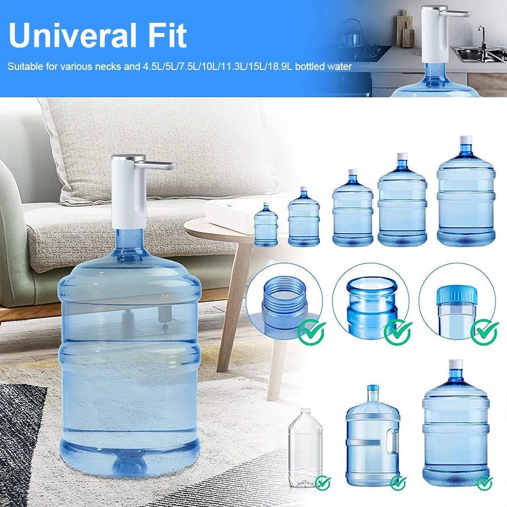 New Arrival Home Gadgets Smart Home Gadgets Electric Water Pump Folding Automatic Drinking Water Bottle Dispenser