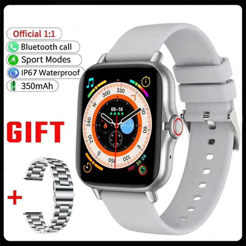 2024 Smart Watch For Men Women Gift Full Touch Screen Sports Fitness Watches Bluetooth Calls Digital Smartwatch Wristwatch