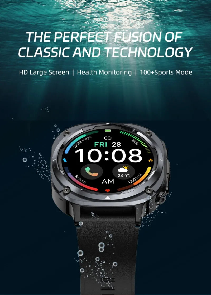 2025 New Model Smart Watch S90 24H Health Monitor 100+ Sports Modes Waterproof IP67 multiple languages 1.39" 430mAh Watch