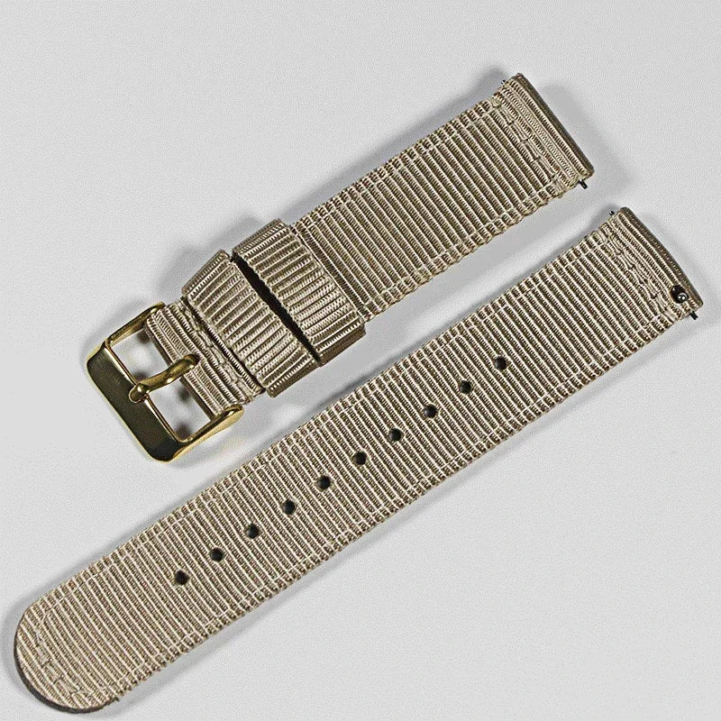 Nylon strap 18mm 20mm strap 22mm strap quick release design suitable for smart watches