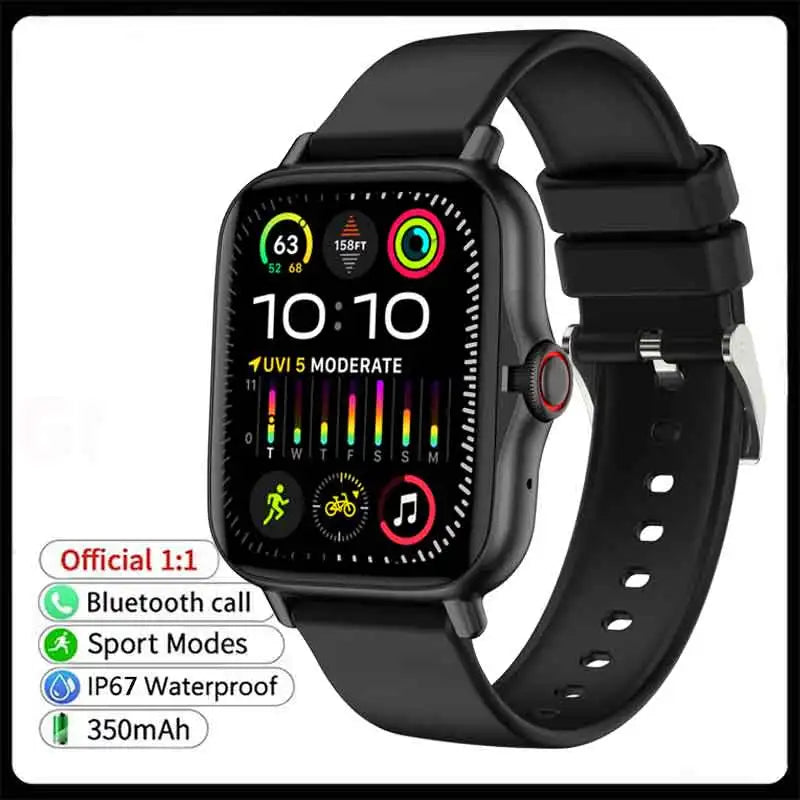2024 Smart Watch For Men Women Gift Full Touch Screen Sports Fitness Watches Bluetooth Calls Digital Smartwatch Wristwatch