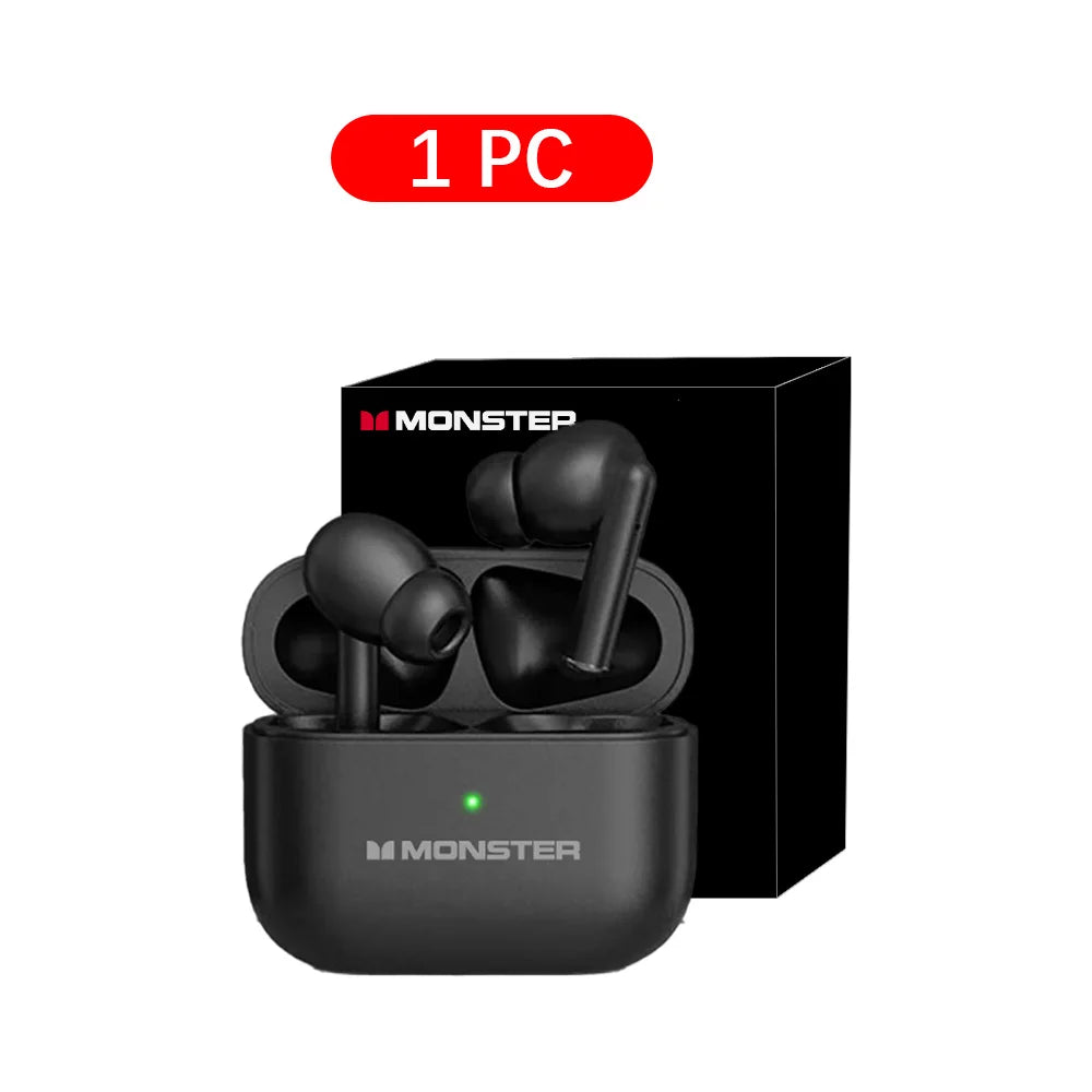 Monster Wireless Earbuds Bluetooth Earbuds with Noise Cancelling Headphone 48H Playtime Earphone