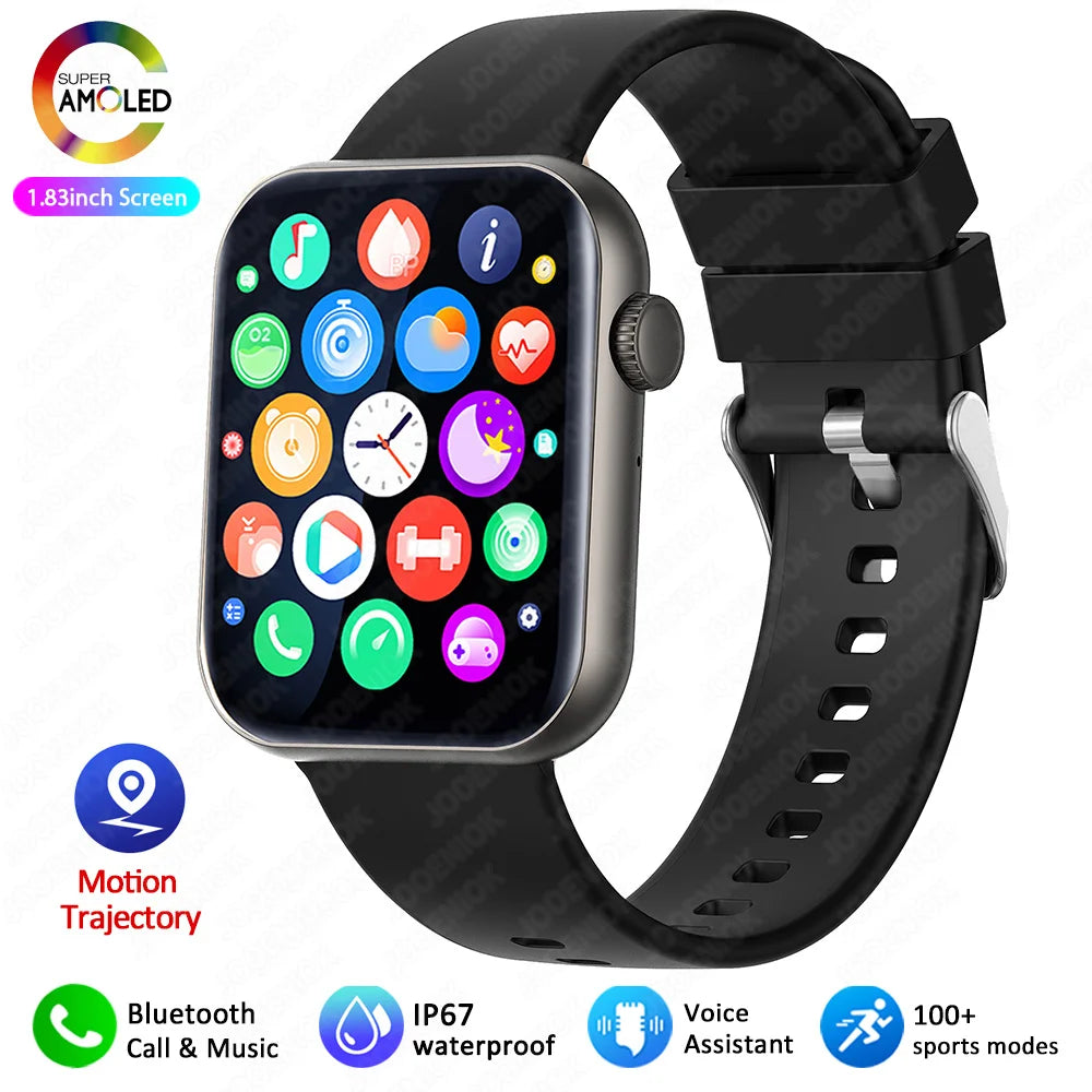 2025 New Smartwatch Men Android IOS Phone 1.9"HD Screen Bluetooth Call Heart Rate Monitoring Sports Waterproof Smart Watch Women