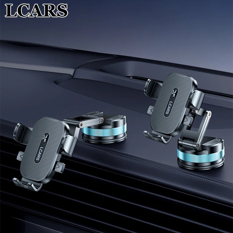 New Car Mobile Phone Stand Multi Angle Swivel Dashboard Suction Mount Compatible with Most Smartphones Car Accessories