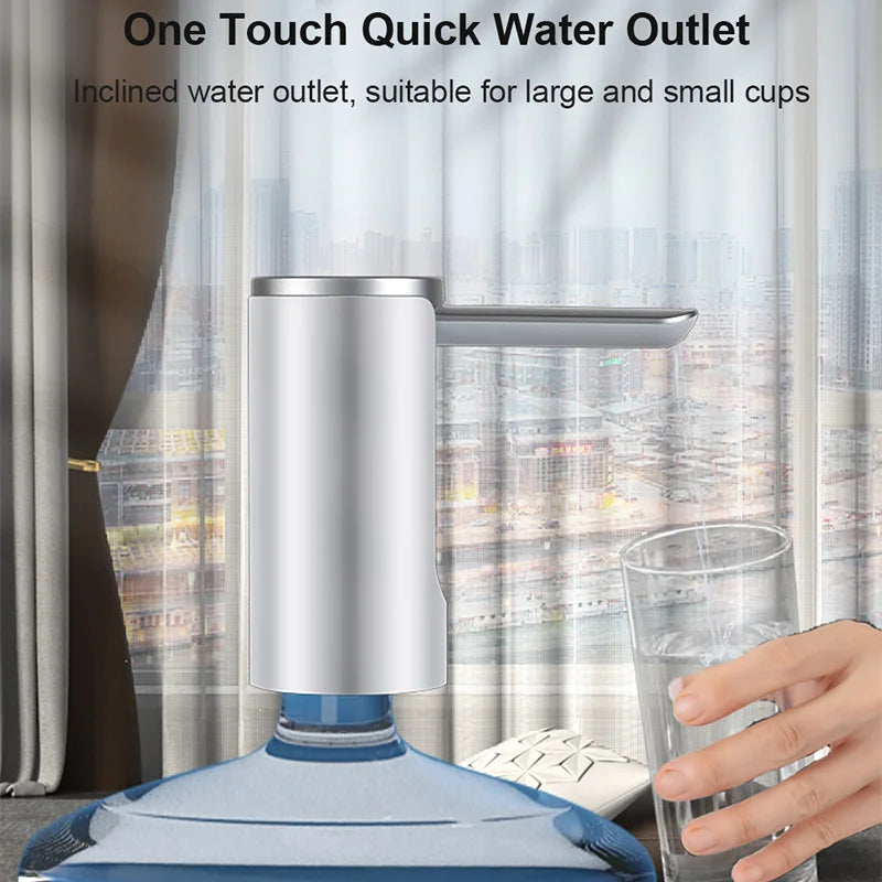 New Arrival Home Gadgets Smart Home Gadgets Electric Water Pump Folding Automatic Drinking Water Bottle Dispenser
