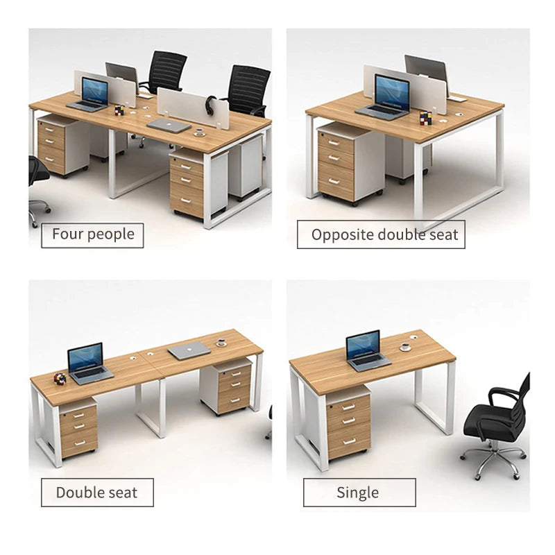 Modern Single Computer Desk PC Laptop Table Workstation Gaming Table for Office / Home