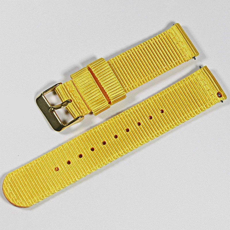 Nylon strap 18mm 20mm strap 22mm strap quick release design suitable for smart watches