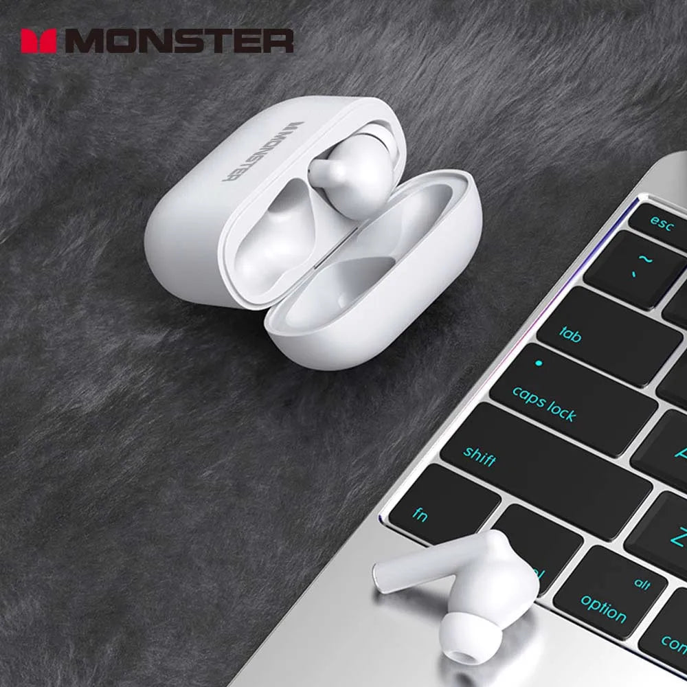 Monster Wireless Earbuds Bluetooth Earbuds with Noise Cancelling Headphone 48H Playtime Earphone