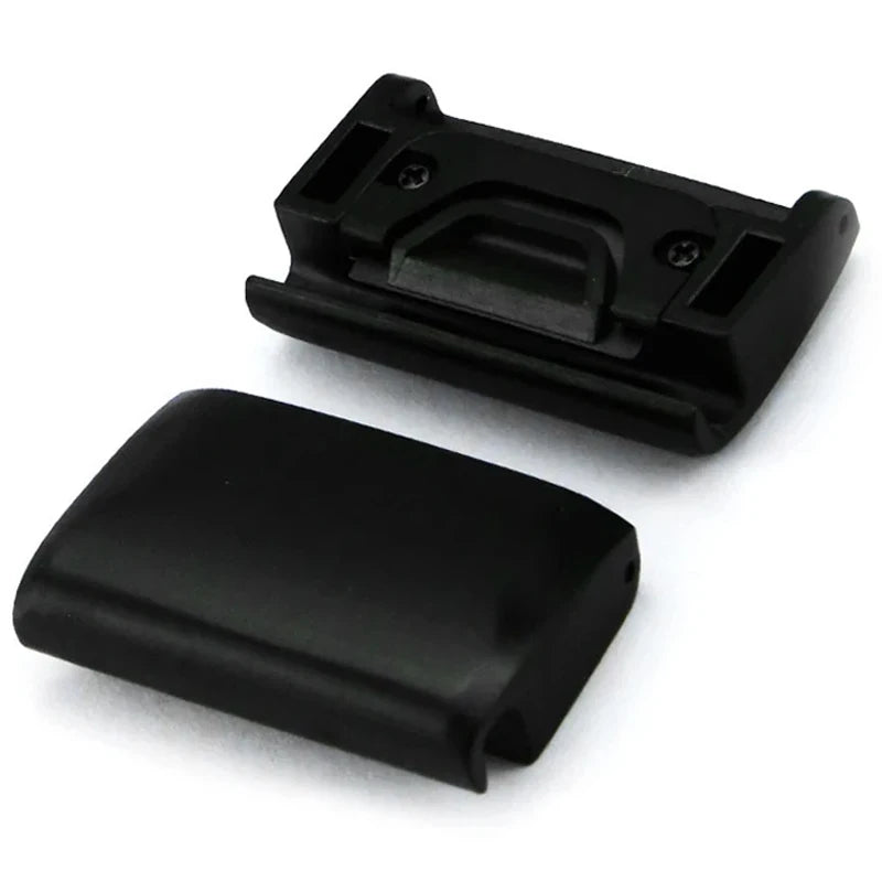 1 Pair Black Stainless Steel Connector for Garmin 26mm 22mm 20mm Smart Watches Accessories Watchband Adapter