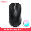 New PHYLINA S480 Esports Mouse wireless 8K PAW3950 PAW3395 Lightweight Gaming Mouse Customise Computer Office Accessories Gifts