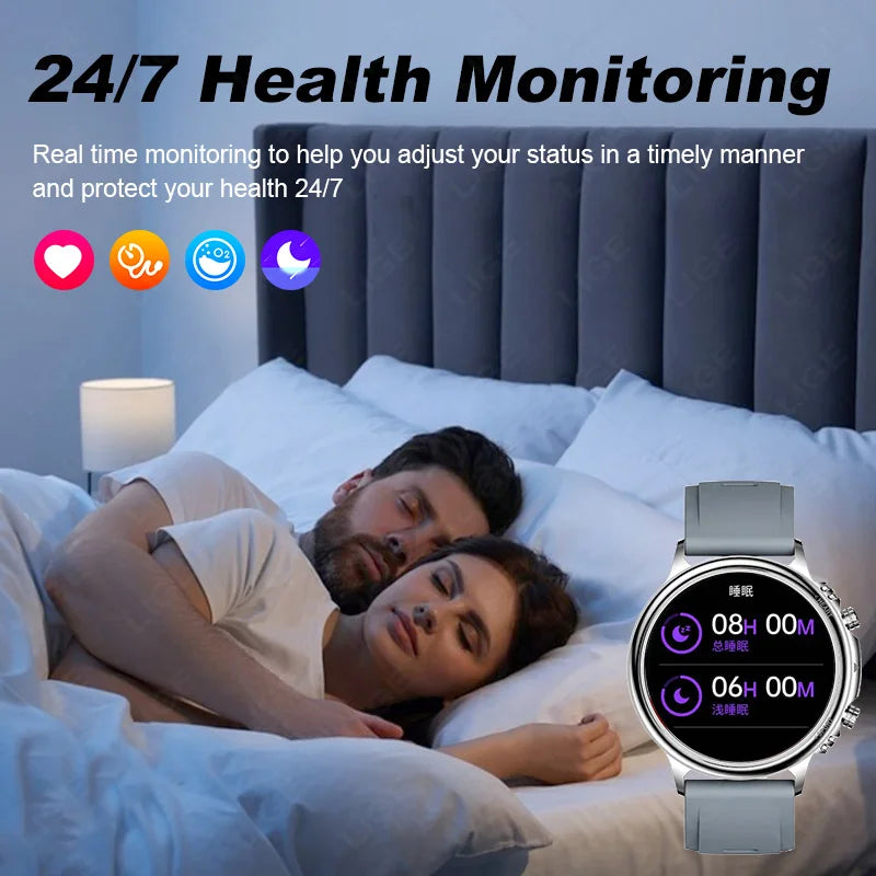 New Men Women Smart Watch For Android ios Phone IP67 Waterproof Sport Bracelet Bluetooth Call Sleep Health Monitoring Smartwatch